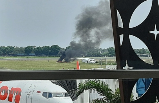 Peristiwa “Kebakaran dan Demonstrasi” di Bandara Adi Soemarmo, GM Bandara Beri Penjelasan 