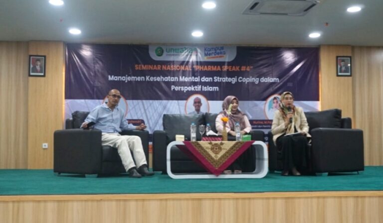 Peduli Kesehatan Mental, Fakultas Farmasi Unwahas Gelar Seminar Nasional