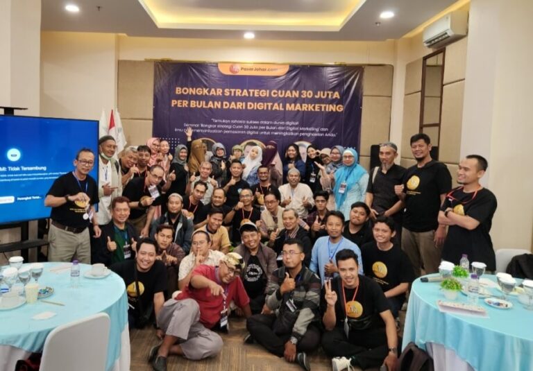 Komunitas PasarJohar.com Gelar Seminar Marketing Digital untuk UMKM 