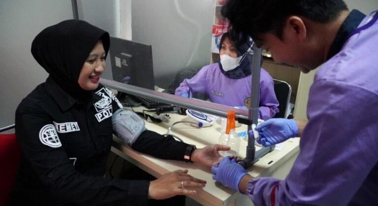 Peringati Hari Jadi HUMAS Polri ke 73, Polres Semarang Gelar Donor Darah