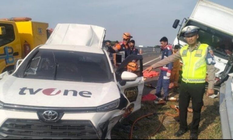 Kru tvOne Alami Kecelakaan di Tol Jakarta–Pemalang, 3 Orang Meninggal