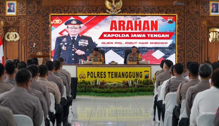 Kapolda Jateng Cek Kesiapan Pengamanan Pilkada 2024 di Ekswil Kedu