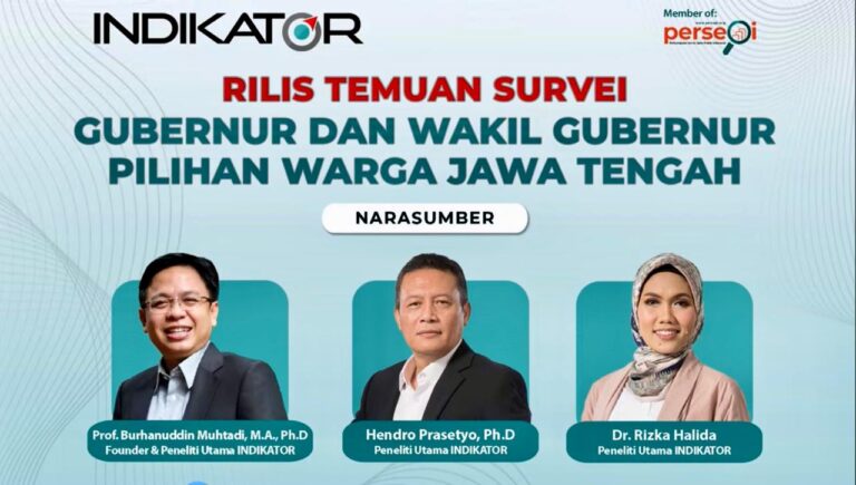 Survei Indikator Sebut Gus Yasin Jadi Senjata Rahasia Ahmad Luthfi di Pilgub Jateng