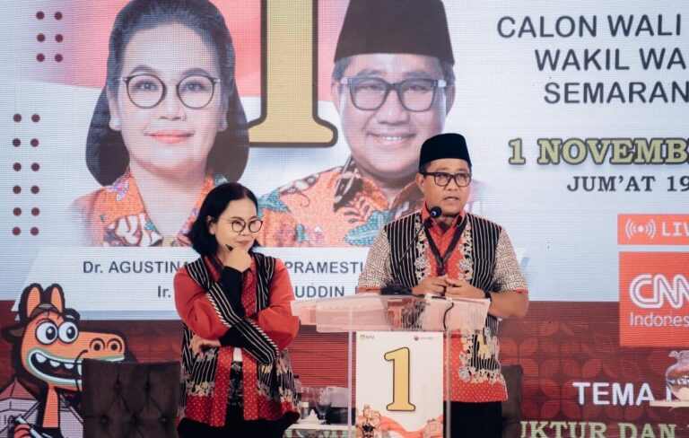 Atasi Masalah Lingkungan Kota Semarang, Agustin-Iswar Akan Berkoordinasi dengan Kepala Daerah di Semarang Raya