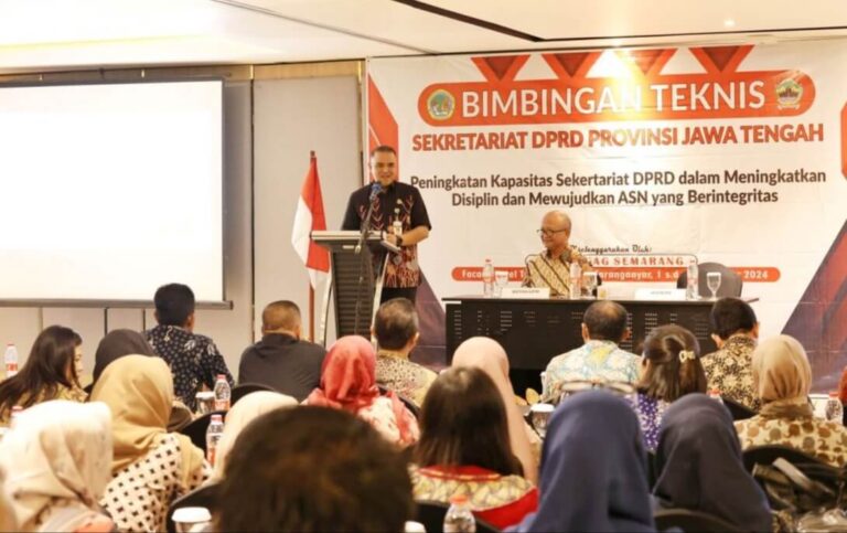 Sekretariat DPRD Jateng Gelar Bimtek Tingkatkan Disiplin ASN