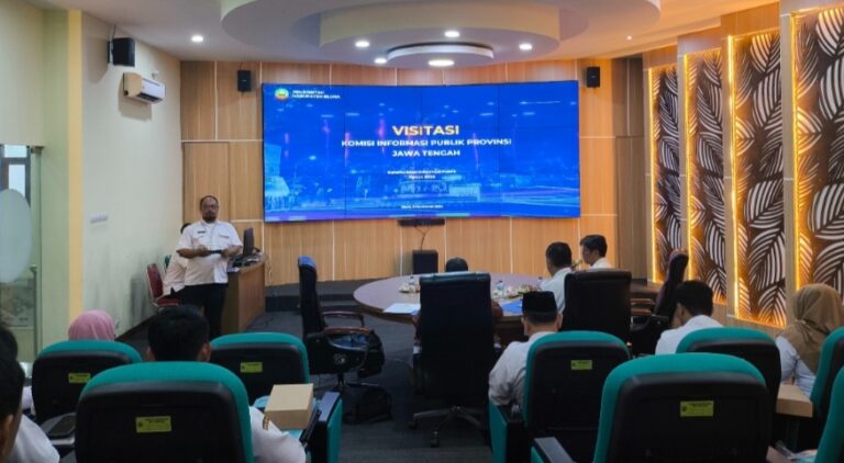 Menuju Blora Kabupaten Informatif, Dinkominfo Blora Berharap Lolos Uji Visitasi Keterbukaan Informasi Publik