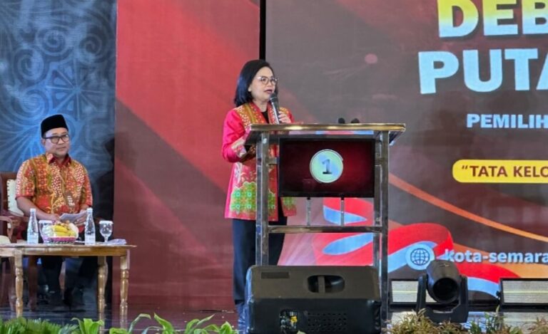 Debat Kedua Pilwakot Semarang, Agustin-Iswar Komitmen Bangun Tata Kelola Pemerintahan Bersih dan Pelayanan Publik Inklusif