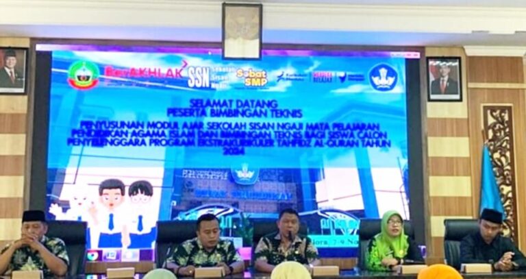Disdik Blora Gelar Sekolah Sisan Ngaji untuk Siswa SMP