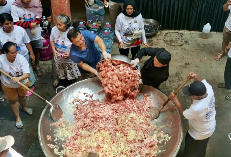 Dukung Makan Bergizi, Ahmad Luthfi Berkolaborasi dengan Chief Bobon Masak Gratis di Rusun Bandarharjo Semarang
