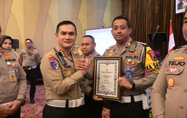 Apresiasi Kinerja Personel, Satlantas Polres Semarang Juara 1 Kinerja