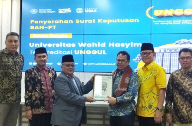 Hebat! Unwahas Jadi PTS NU Pertama di Jateng yang Raih Akreditasi Unggul