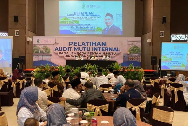 Pastikan Keberlanjutan Mutu Perguruan Tinggi : LPM UIN Walisongo Adakan Pelatihan Audit Mutu Internal
