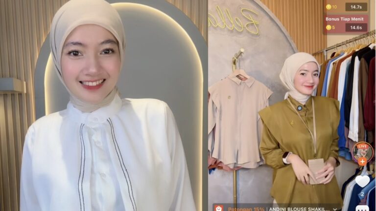 Konten Kreator Ubah Nasib Keluarga via Shopee Live
