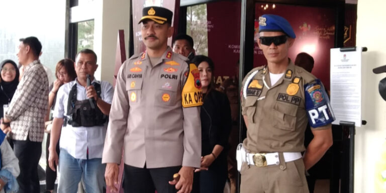 Polres Demak Laksanakan Pengamanan pada Debat Pilkada Tahap Ke Dua