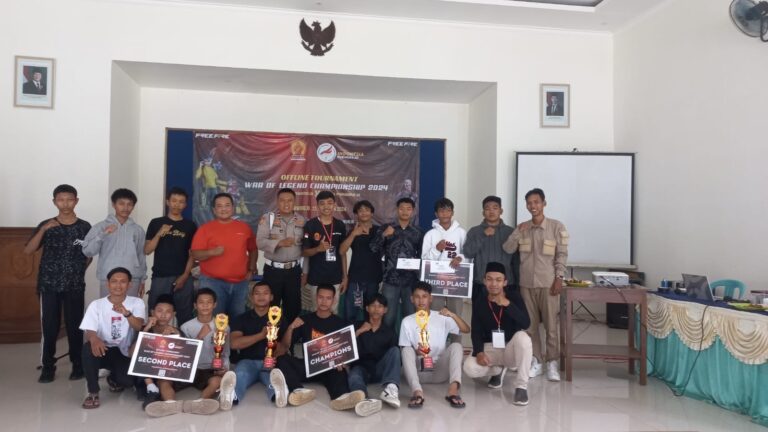 Sambut Pra Porprov, Esports Indonesia Pengkab Purworejo Gelar Turnamen Free Fire War of Legend Championship