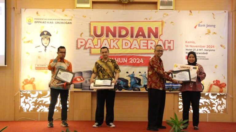 Gebyar Undian Pajak Daerah Horeka 2024: Kolaborasi Bank Jateng dengan Pemkab Grobogan