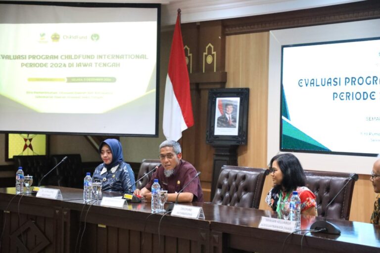 Pemprov Jateng Apresiasi ChildFund International, Lima Tahun Dampingi Anak dan Keluarga di 6 Daerah
