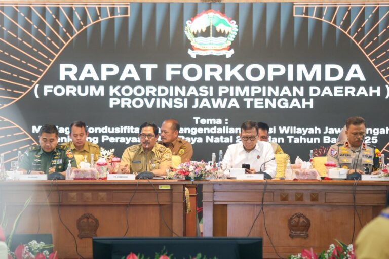 Pemprov Jateng  Pastikan Stok Pangan Selama Nataru Aman