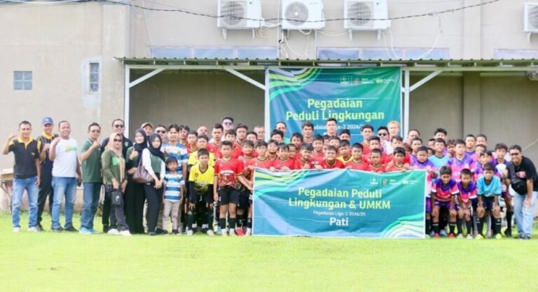 Pegadaian Peduli Gelar Coaching Clinic untuk SSB di Pati