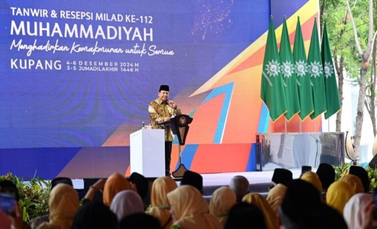 Presiden Prabowo Buka Sidang Tanwir dan Milad ke-112 Muhammadiyah di Kupang