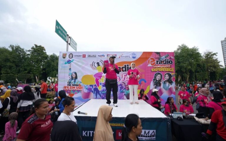 Rasakan Sensasi Siaran Radio, Masyarakat Antusias Hadiri “E-Radio Fit n Fun”
