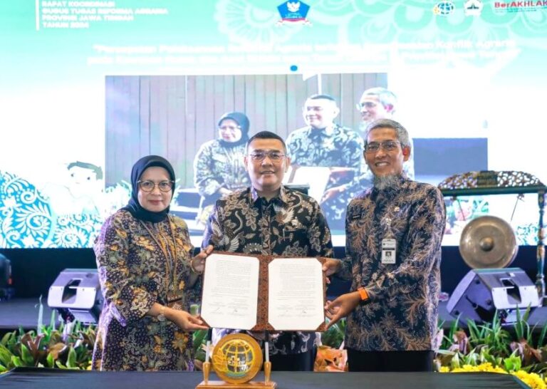 Pemprov Jateng Telah Selesaikan Konflik Agraria 18.015 Bidang Tanah