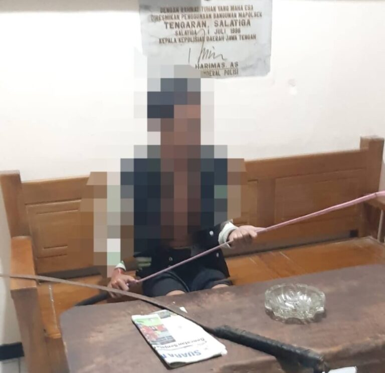 Polsek Tengaran Gagalkan Rencana Tawuran Remaja di Perbatasan Salatiga-Kab. Semarang