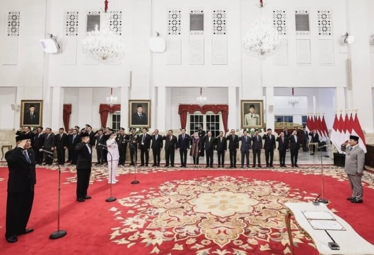 Pimpinan dan Dewas KPK Periode 2024-2029 Resmi Dilantik