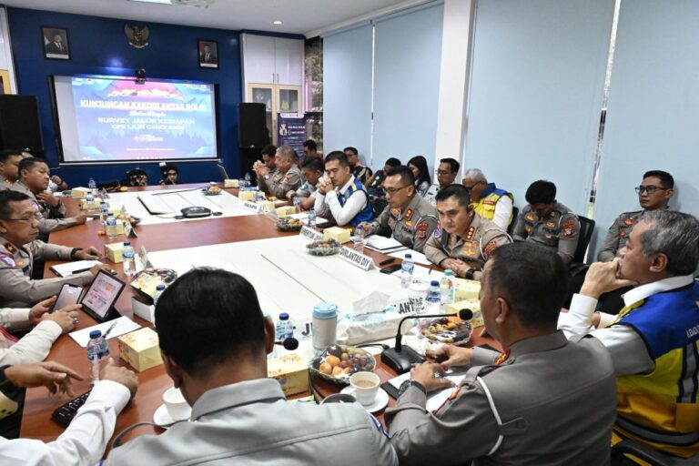 Kakorlantas Tinjau Kesiapan Nataru: Polda Jateng Fokus Pengamanan Jaringan Jalan