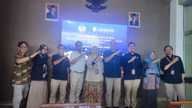 Kanwil DJP Jateng I Resmikan Tax Center Universitas Stikubank