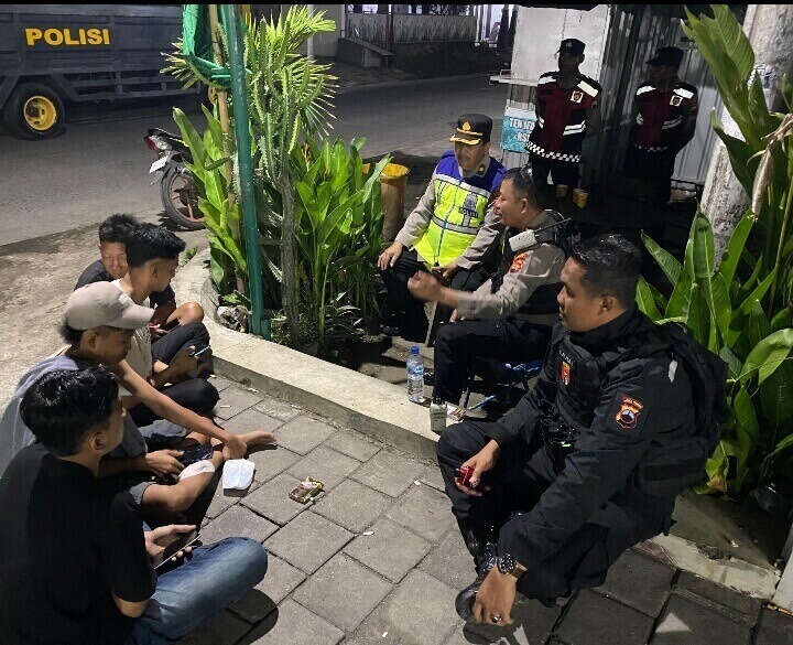 Polres Demak Lakukan Imbauan kepada Remaja di Malam Minggu