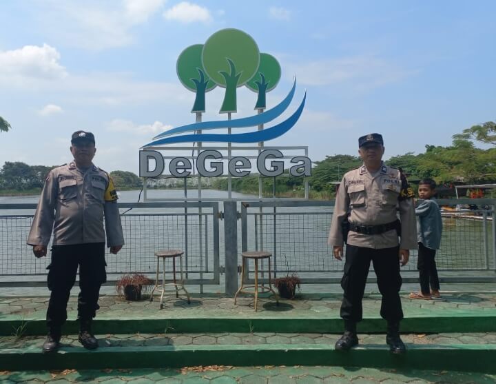 Polsek Karanganyar Gelar Patroli dan Pengamanan di Obyek Wisata Degega