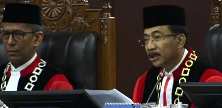 MK Nyatakan Presidential Threshold 20 Persen Tidak Berlaku