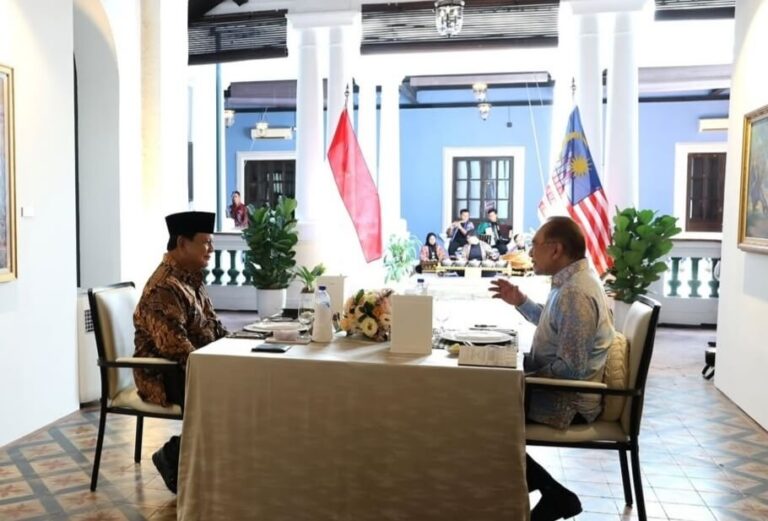 Presiden Prabowo Bertemu PM Malaysia Anwar Ibrahim, Pererat Hubungan Bilateral