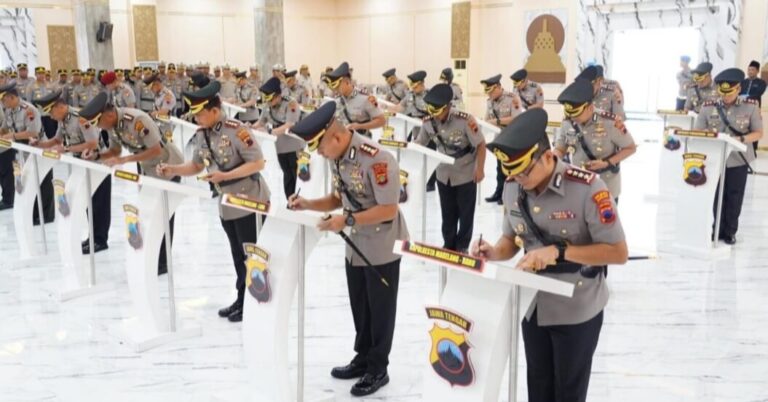 Kombes Pol M. Syahduddi Resmi Jabat Kapolrestabes Semarang Baru