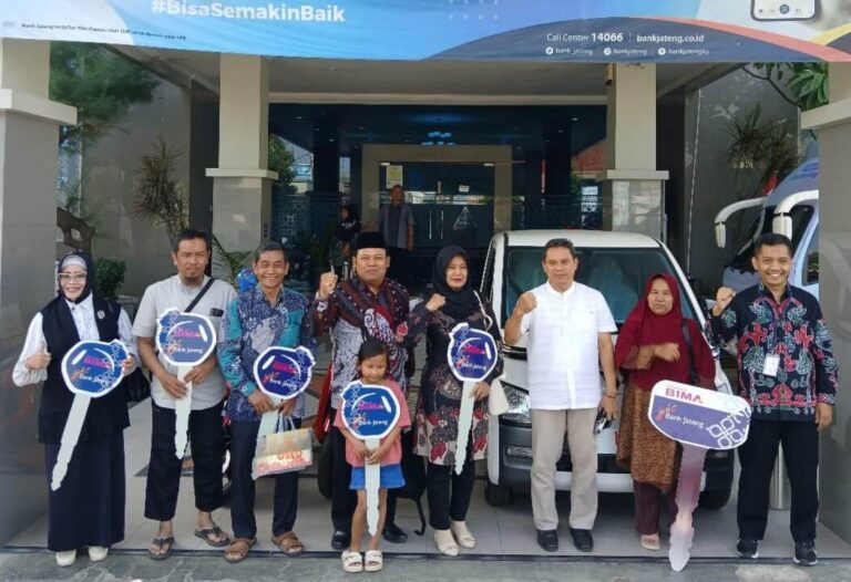 Bank Jateng Slawi Apresiasi Nasabah Melalui Hadiah Undian Tabungan Bima