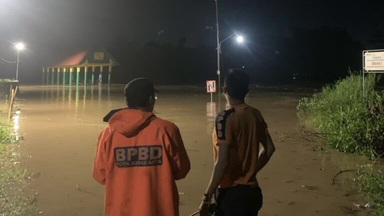 Empat Kelurahan di Kota Surakarta Terendam Banjir