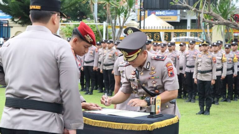 Polres Brebes Gelar Sertijab Wakapolres Brebes