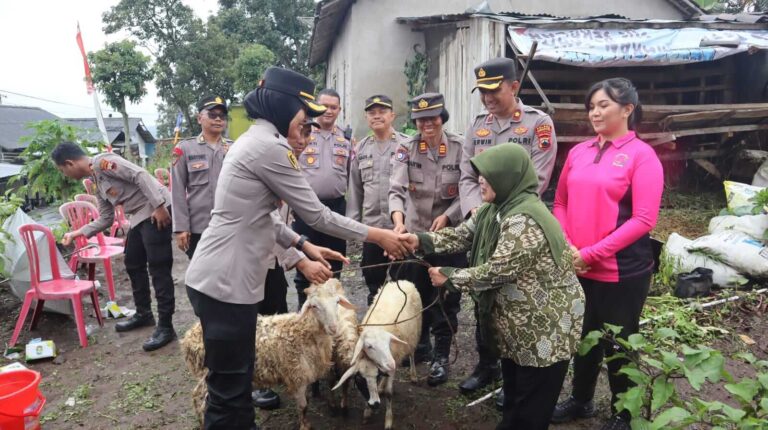 Launching Pekarangan Pangan Lestari, Polres Semarang Gandeng KWT Anggrek Mitra Gading Sejahtera