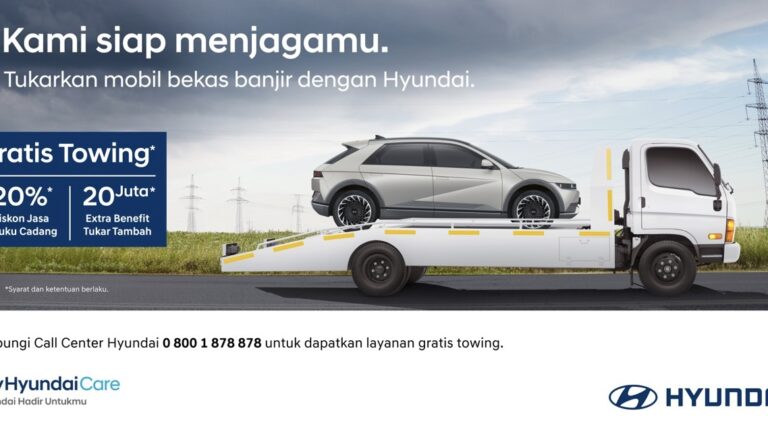 Hyundai Motors Indonesia Berikan Program Bantuan Pemilik Mobil Terdampak Banjir