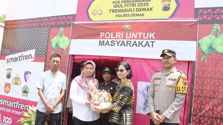 Bupati Demak Tinjau Kesiapsiagaan Pos Pengamanan Lebaran