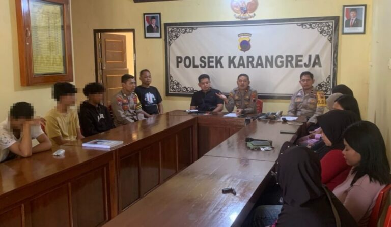 Lima Remaja Diamankan Polisi Diduga Hendak Perang Sarung di Karangreja