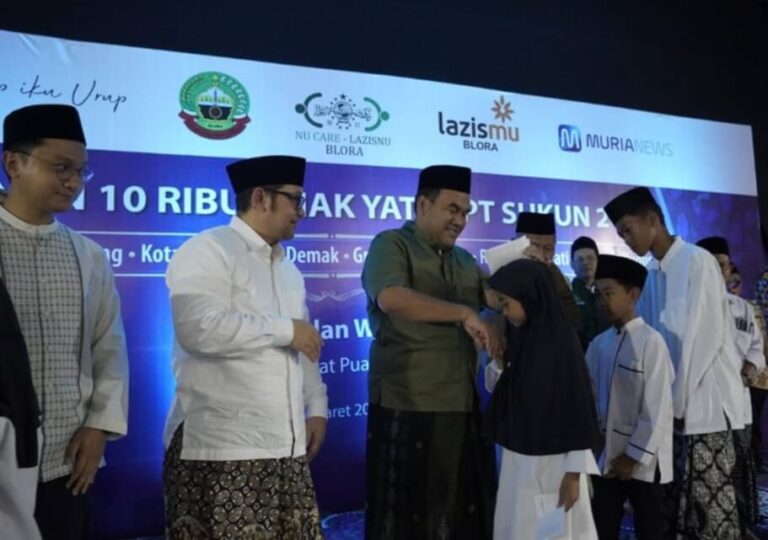 Bupati Arief Apresiasi PR Sukun yang Santuni 1.000 Anak Yatim di Blora