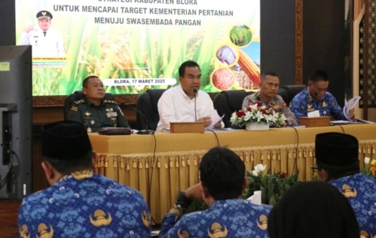 Bupati Blora Minta Bulog Maksimalkan Serapan Gabah Petani