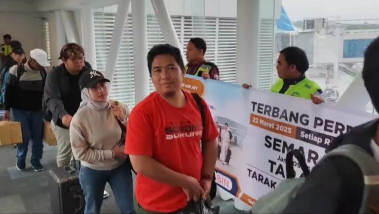 Bandara Ahmad Yani Semarang Resmi Buka Rute Baru Semarang–Tarakan