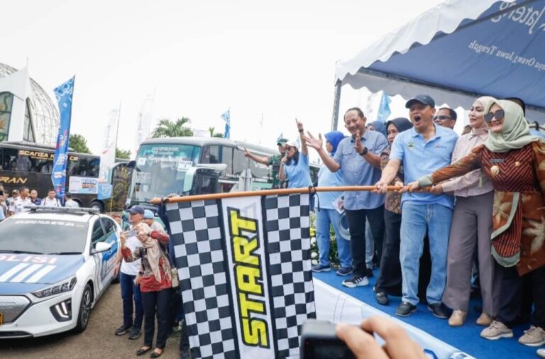 Gubernur Luthfi Lepas 311 Bus untuk 14 Ribu Pemudik Gratis ke Jateng