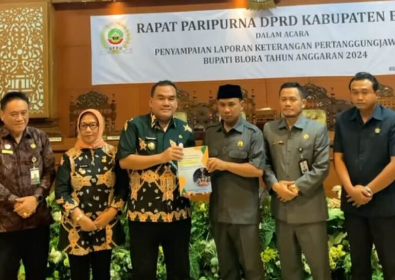 LKPJ 2024: 96% Indikator Kinerja Blora Berstatus Baik, Pemkab Raih 33 Penghargaan
