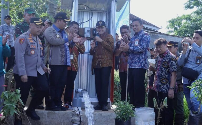 Bank Jateng Bangun 21 Sumur Pantek di Wonogiri untuk Dukung Ketahanan Pangan