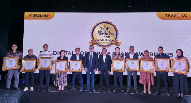 Bank Jateng Syariah Raih Penghargaan di 7th TOP Digital Corporate Brand Award 2025