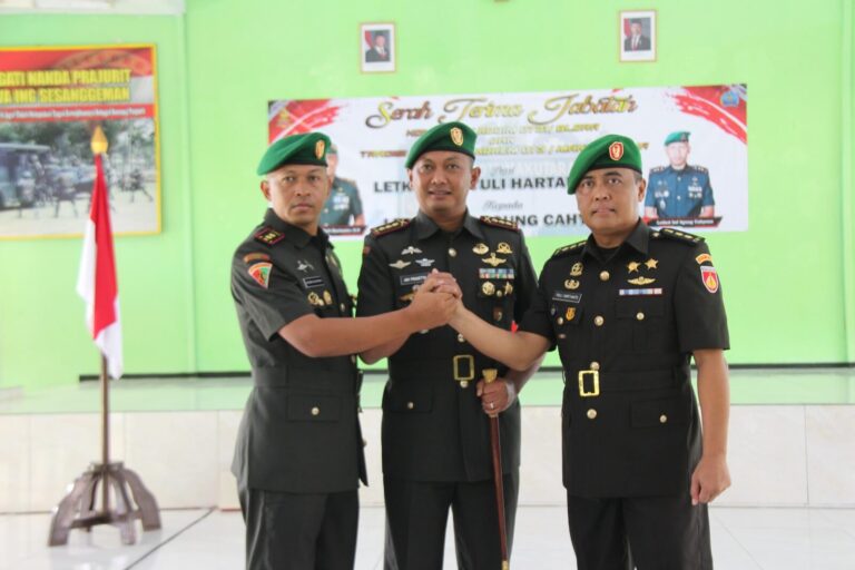 Letkol Inf Agung Cahyono Resmi Jabat Dandim 0721/Blora